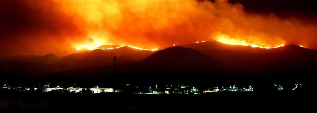 Bug Out Bags are Necessary When a Forest Fire Threatens Your Home