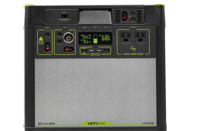 Goal Zero Yeti 3000 Lithium Portable Power Station